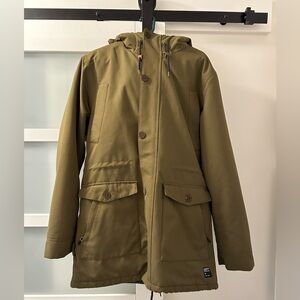 Ride Snowboard company outerwear. Size men’s large. Olive green. Great condition